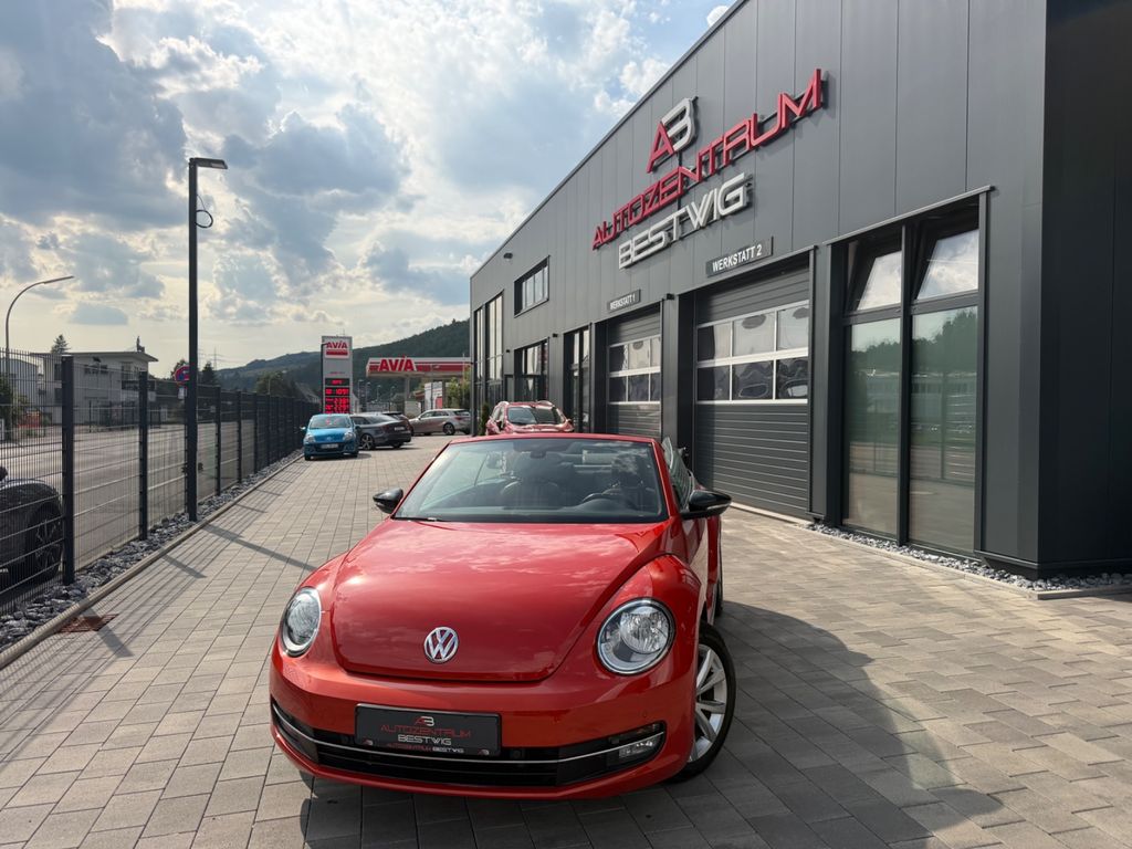Bild des Angebotes Volkswagen Beetle Cabriolet Club*SHZG*8-FACH*ORANGE*PDC
