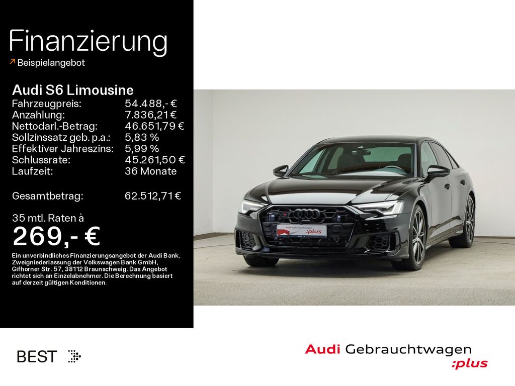 Bild des Angebotes Audi S6 Limousine Pano, Kamera, SHZ, 20"