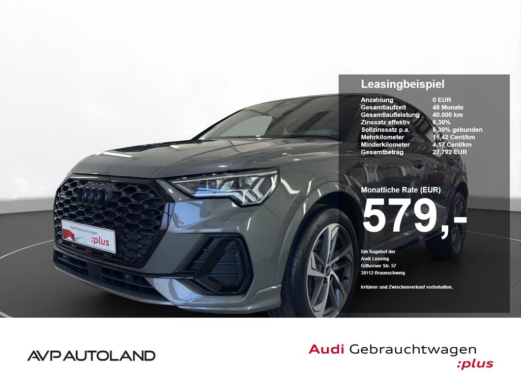 Audi Q3 Sportback 40 TDI quattro S tronic S line AHK