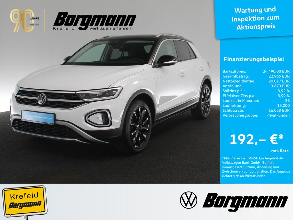 Bild des Angebotes Volkswagen T-Roc 1.5 TSI Style AHK PANO LED ACC NAVI KAMERA