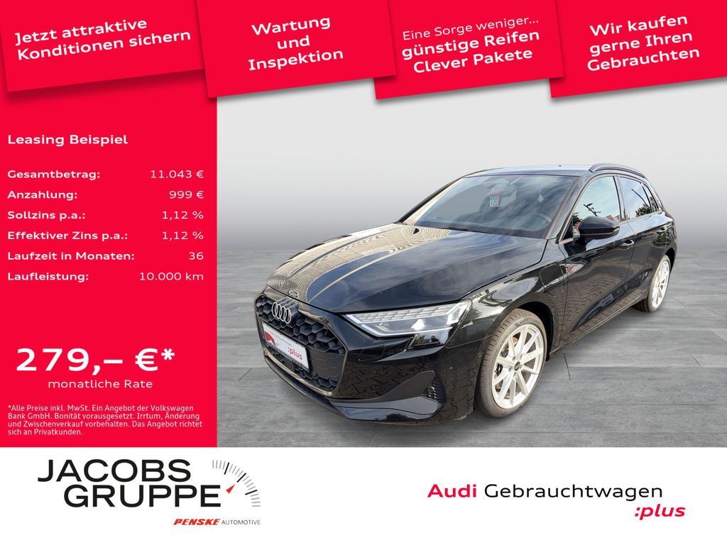 Bild des Angebotes Audi A3 Sportback 40TFSIe S-Sitze/ACC/LED/Kam/Navi+/1