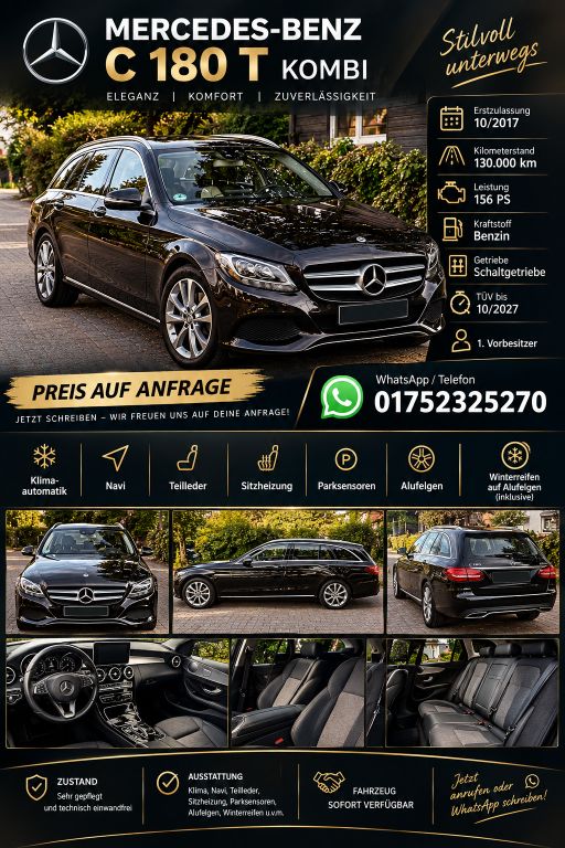 Bild des Angebotes Mercedes-Benz C 180 T