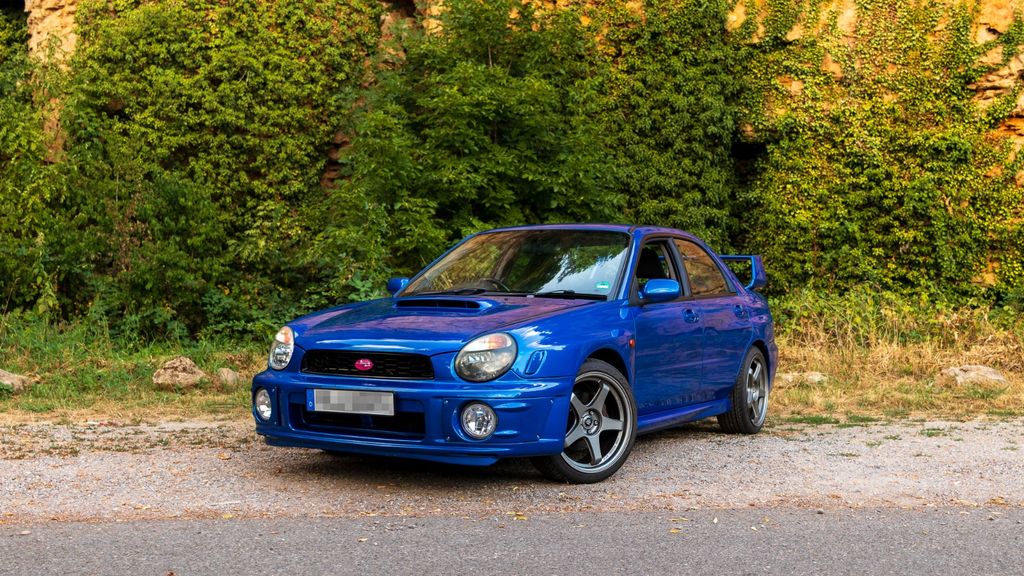 Subaru Impreza 2.0 WRX Prodrive Optik RHD Sti-Blau