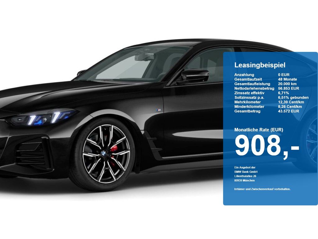 Bild des Angebotes BMW 420d xDr. Gran Coupé UPE 82.600 € M Sport StHzg