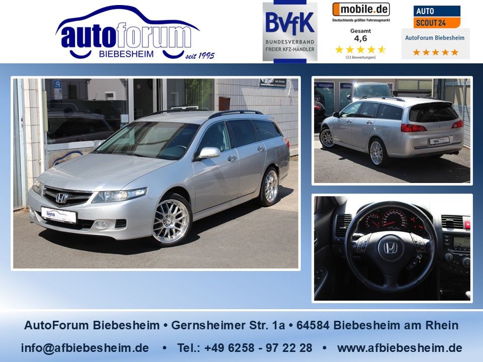 Bild des Angebotes Honda Accord Tourer 2.0 VTEC Sport *TÜV neu*Leder