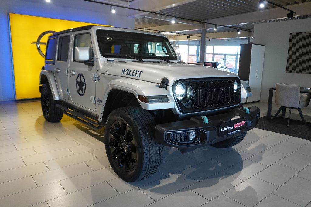 Bild des Angebotes Jeep Wrangler 2.0 4xE ~Willys~Cabrio+Hardtop~20 Zoll~