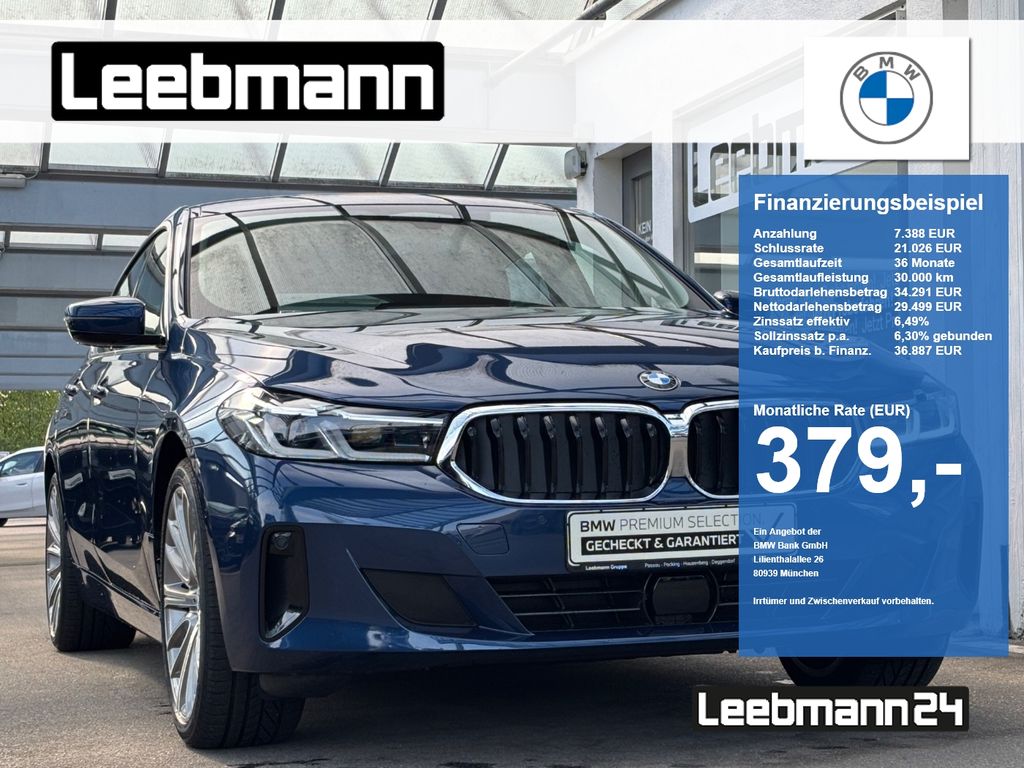 Bild des Angebotes BMW 630d xDrive Gran Turismo AHK/GSD/ACC 2.J.GARANTI