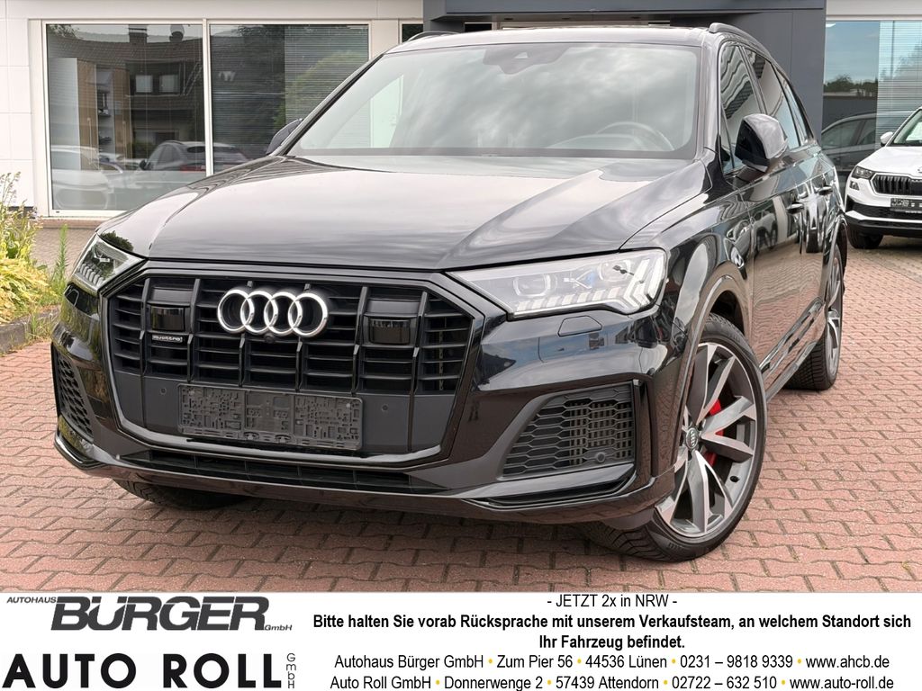 Bild des Angebotes Audi Q7 55 TFSI e quattro S line AHK El. Panodach Nav