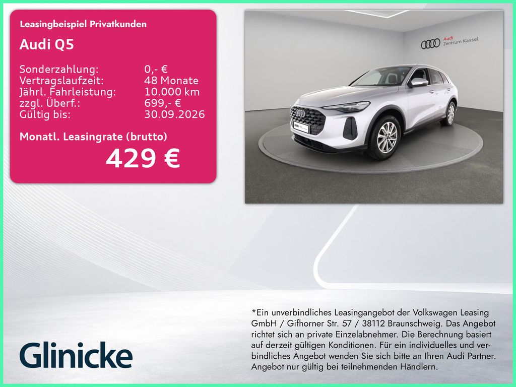 Bild des Angebotes Audi Q5 TDI quattro LED Pano AHK Kamera Navi Carplay