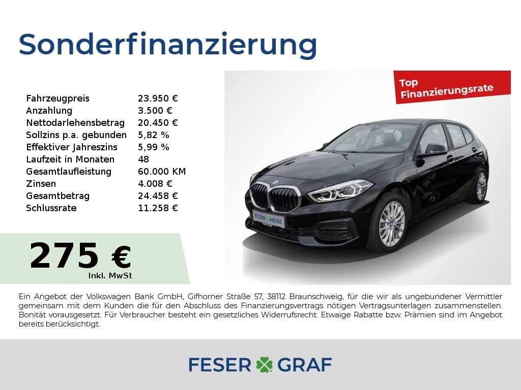 Bild des Angebotes BMW 120 d A Advantage LED*SHZ*elek.HK*PDC*DAB+*GRA*B