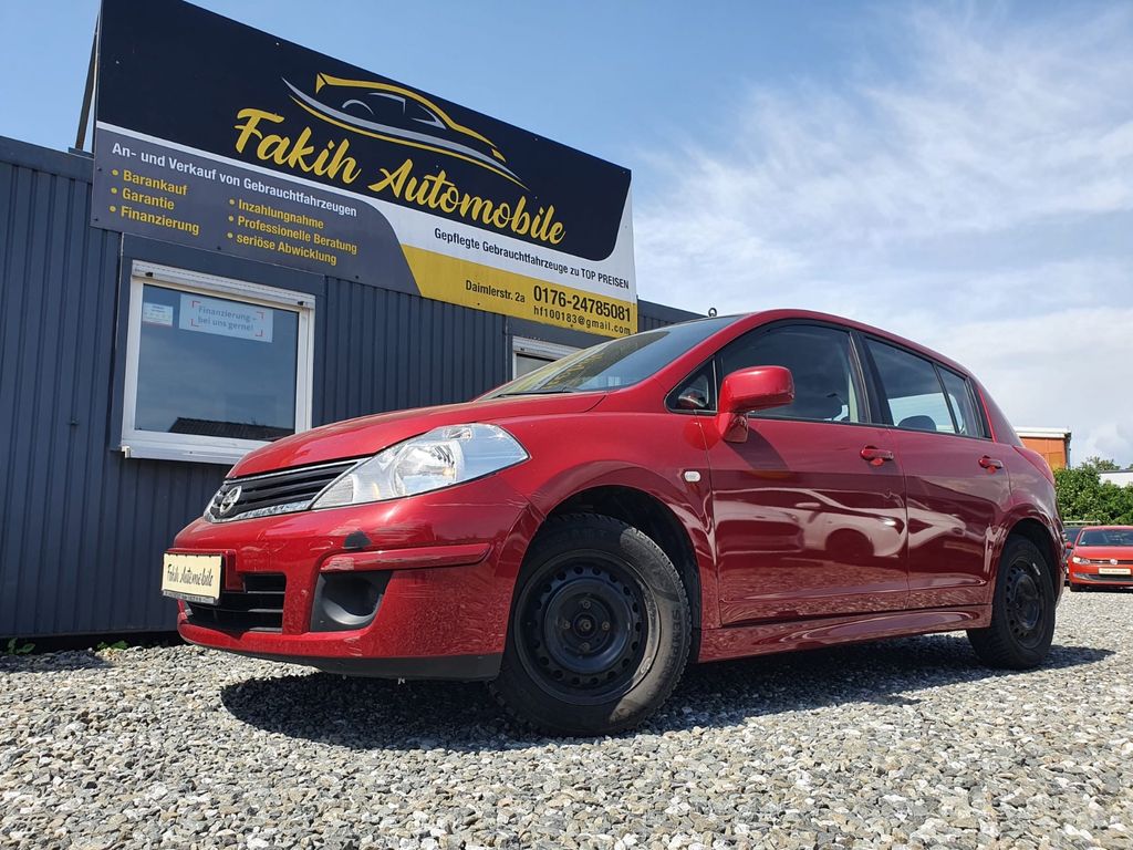 Nissan Tiida Visia AUX-IN 8fach bereift Klima
