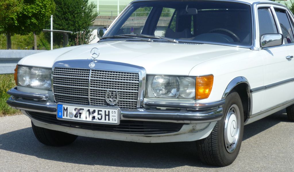 Bild des Angebotes Mercedes-Benz 350 SE 1973 W116 2.Hd V8 200PS Oldtimer fahrber.