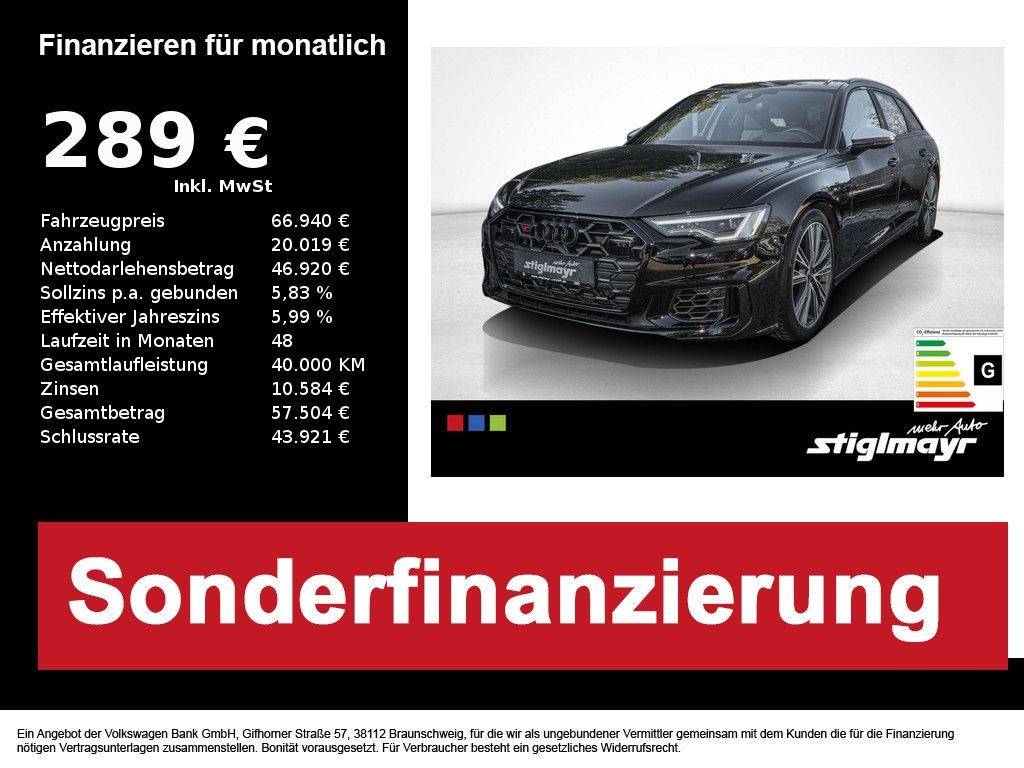 Bild des Angebotes Audi S6 Avant TDI quattro Head-Up+AHK+MATRIX+20`+PANO