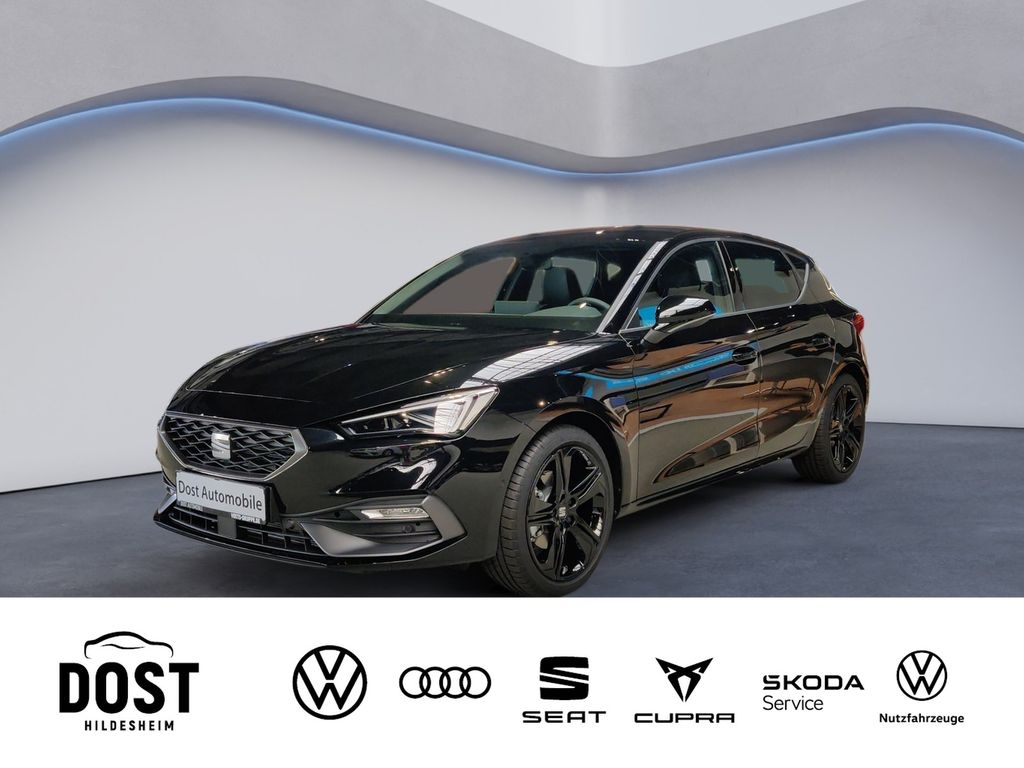 Bild des Angebotes Seat Leon FR 1.5 eTSI DSG Black Edition NAVI+PDC+SHZ