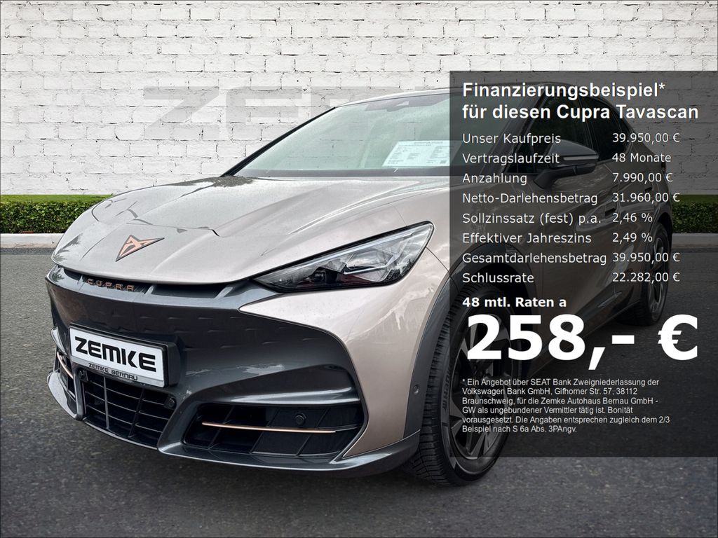 Bild des Angebotes Cupra Tavascan Endurance 3,49% Navi Digitales Cockpit