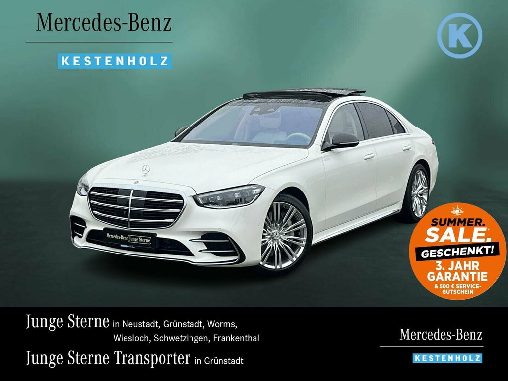 Bild des Angebotes Mercedes-Benz S 500 4M AMG+PANO+STANDHZ+BURME-3D+EDW+360°+MEMO