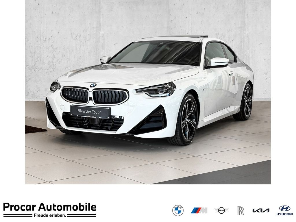 Bild des Angebotes BMW 218i Coupé M Sport RFK NAVI LED PDC V+H DAB LM