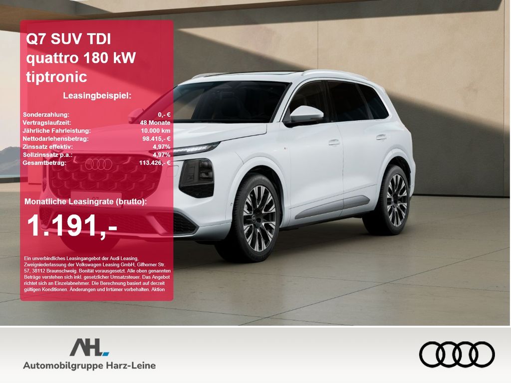 Bild des Angebotes Audi Q7 SUV TDI quattro 180 kW tiptronic 360 3xKlima
