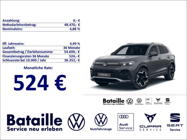 Bild des Angebotes Volkswagen Tiguan 1.5 eTSI R-line Navi ACC SHZ Matrix Kam.
