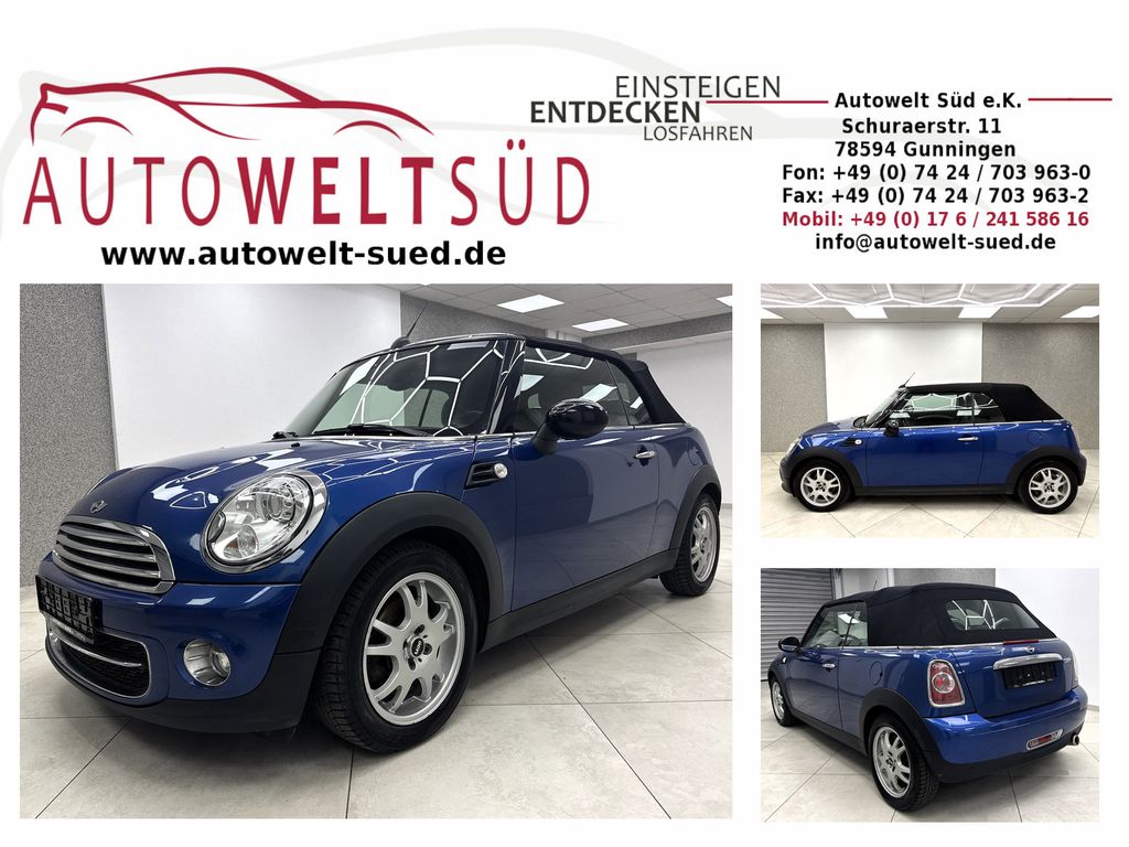 Bild des Angebotes MINI Cooper D Cabrio 1.6 Chilli AC Tempo Leder Xen Na