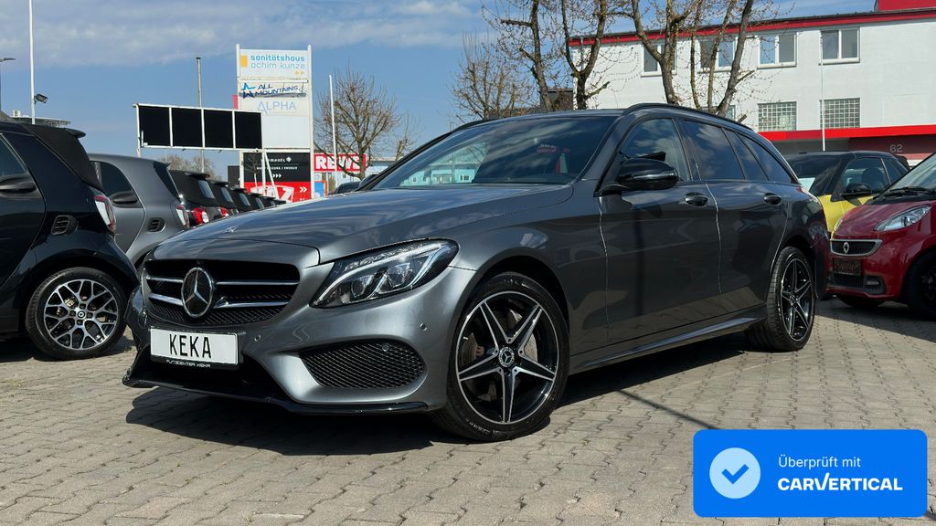 Bild des Angebotes Mercedes-Benz C 250d T AMG LINE! DISTR+! HUD! PANO! 360°! ILS!