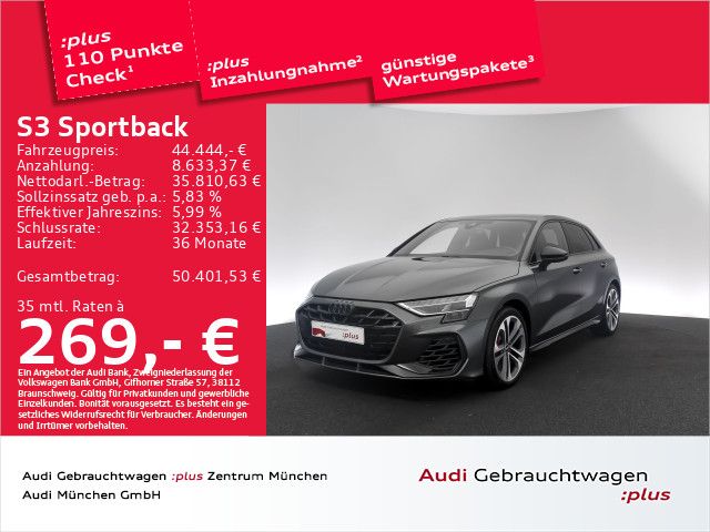 Bild des Angebotes Audi S3 Sportback TFSI S tronic Matrix/ACC/Navi/Priva