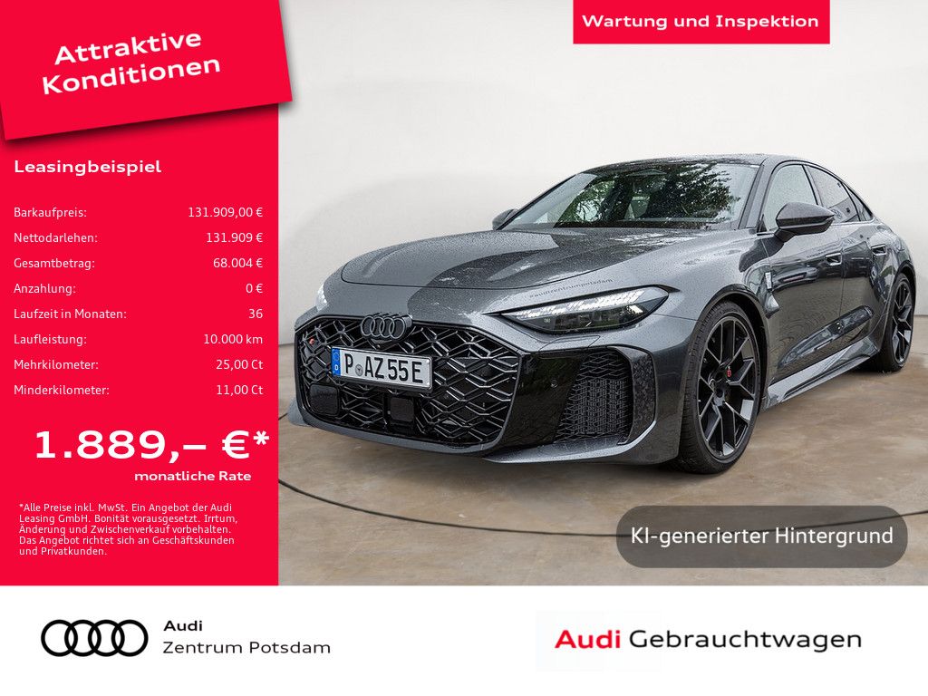 Bild des Angebotes Audi RS 5 Limousine quattro 360° MATRIX PANO B&O ACC