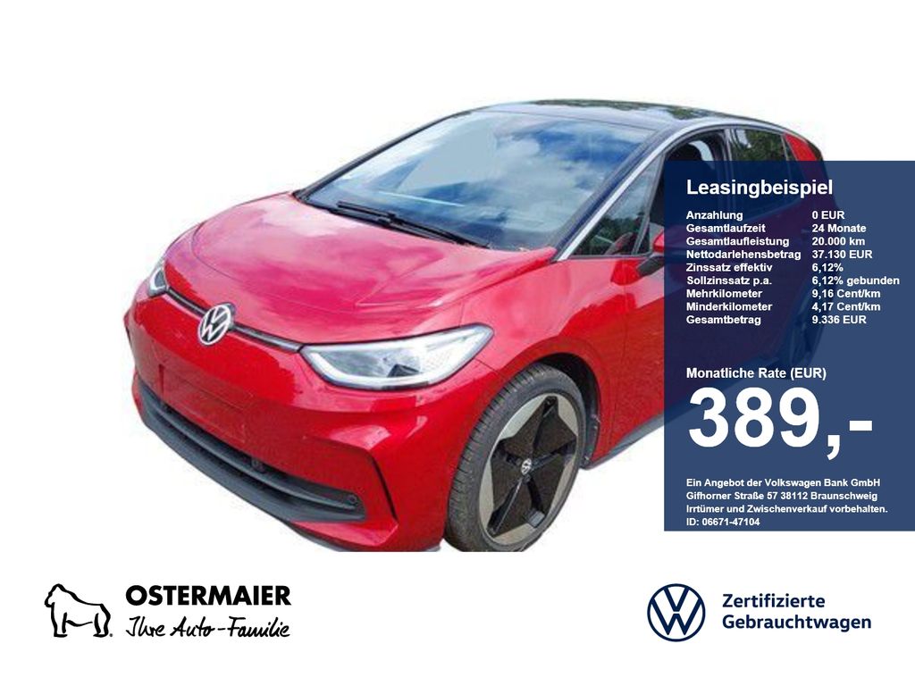 Bild des Angebotes Volkswagen ID.3 PRO S 231PS ACC.5J-G.WÄRMEPUMPE.KAMERA.NAVI