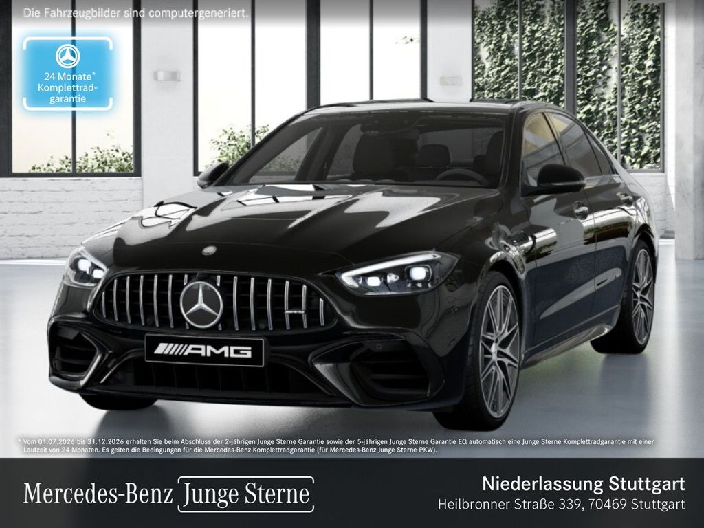 Mercedes-Benz C 63 S E Perf. Night/Pano/DrivPack/Fahrass+/Burm