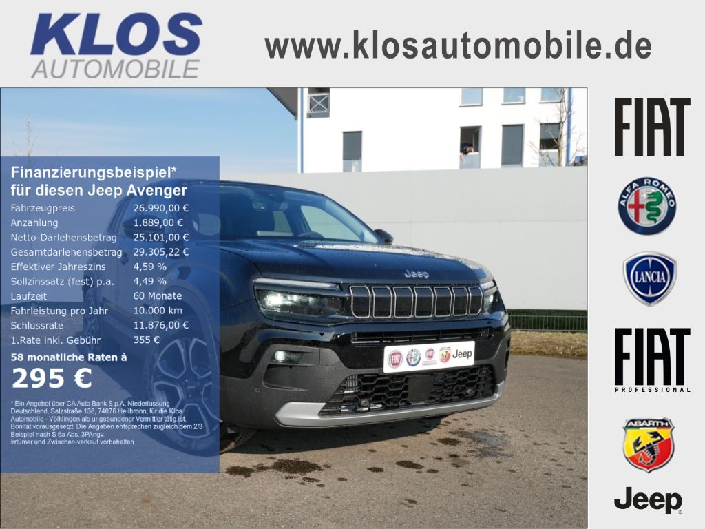Bild des Angebotes Jeep Avenger SUMMIT e-Hybrid 1.2 110 PS DCT6 NAV INFO