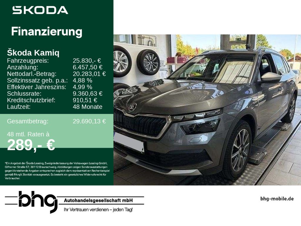 Bild des Angebotes Skoda KAMIQ 1.5 TSI DSG Scoutline