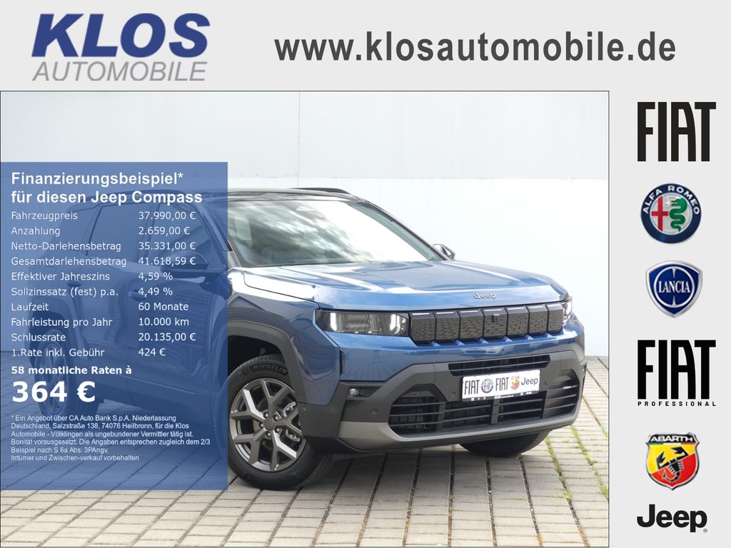 Bild des Angebotes Jeep Compass FIRST EDITION 1.2 E-HYBRID 145 PS DCT6 S