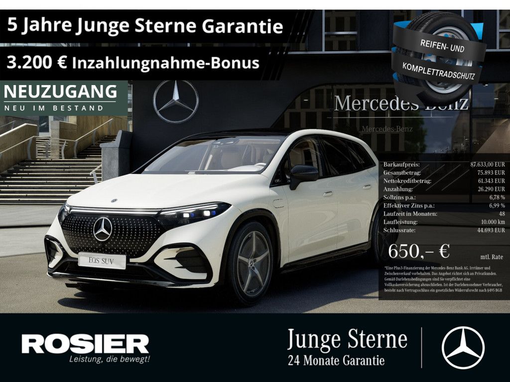 Bild des Angebotes Mercedes-Benz EQS 580 4M SUV AMG Sport Premium+ Hyperscreen BT