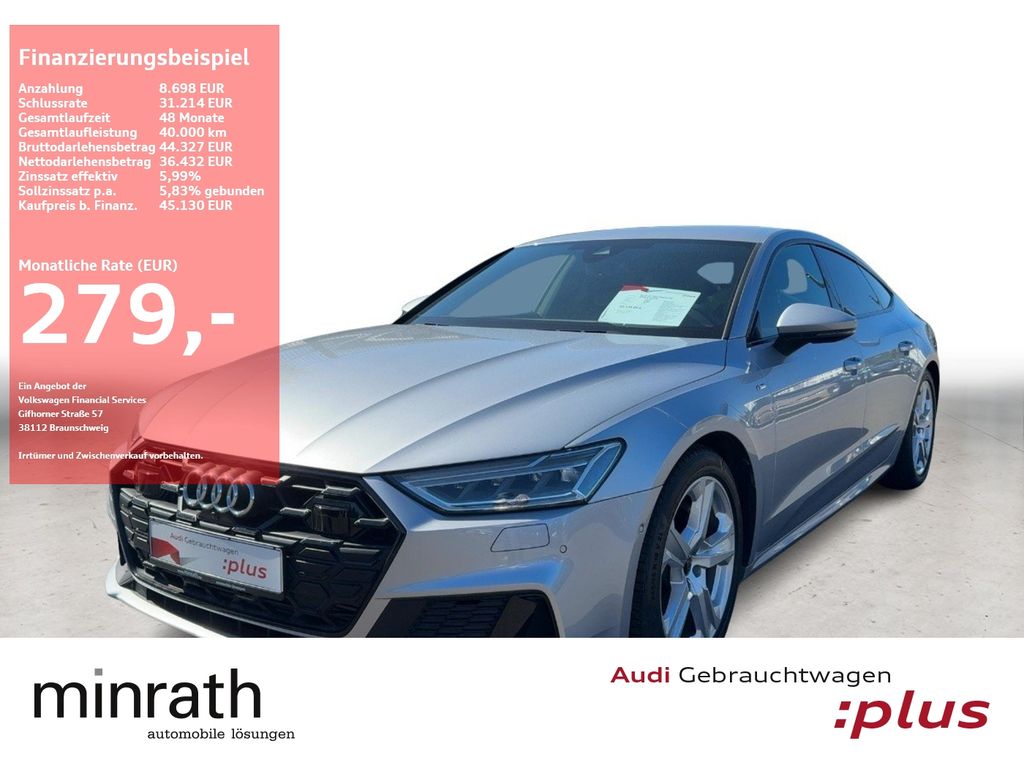 Bild des Angebotes Audi A7 Sportback 45 TFSI APP+DAB+AHK+VIRT+ACC+LED