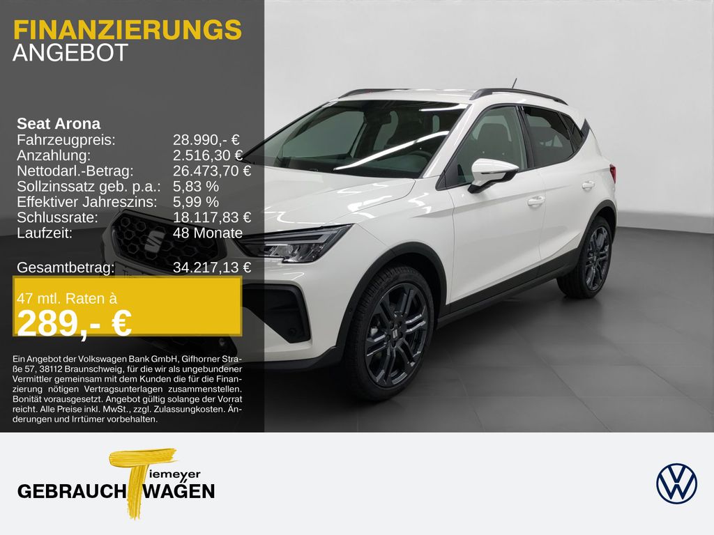 Bild des Angebotes Seat Arona 1.0 TSI DSG STYLE REAR VIEW NAVI SITZHZ LM