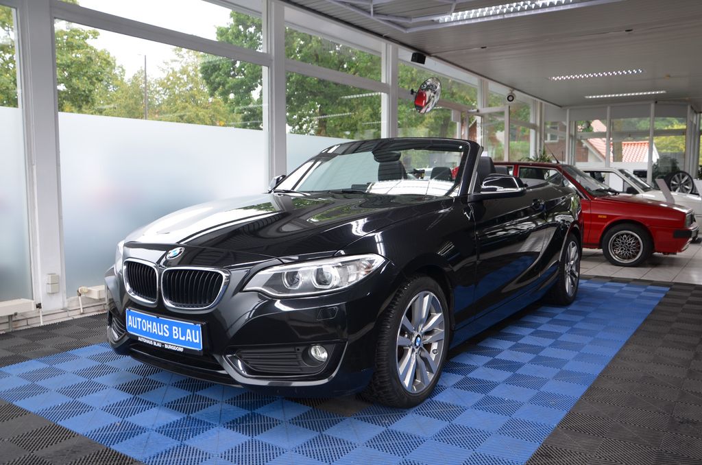 Bild des Angebotes BMW 228 i Cabrio *LEDER*BI-XENON*SITZHZG*1.HAND!*