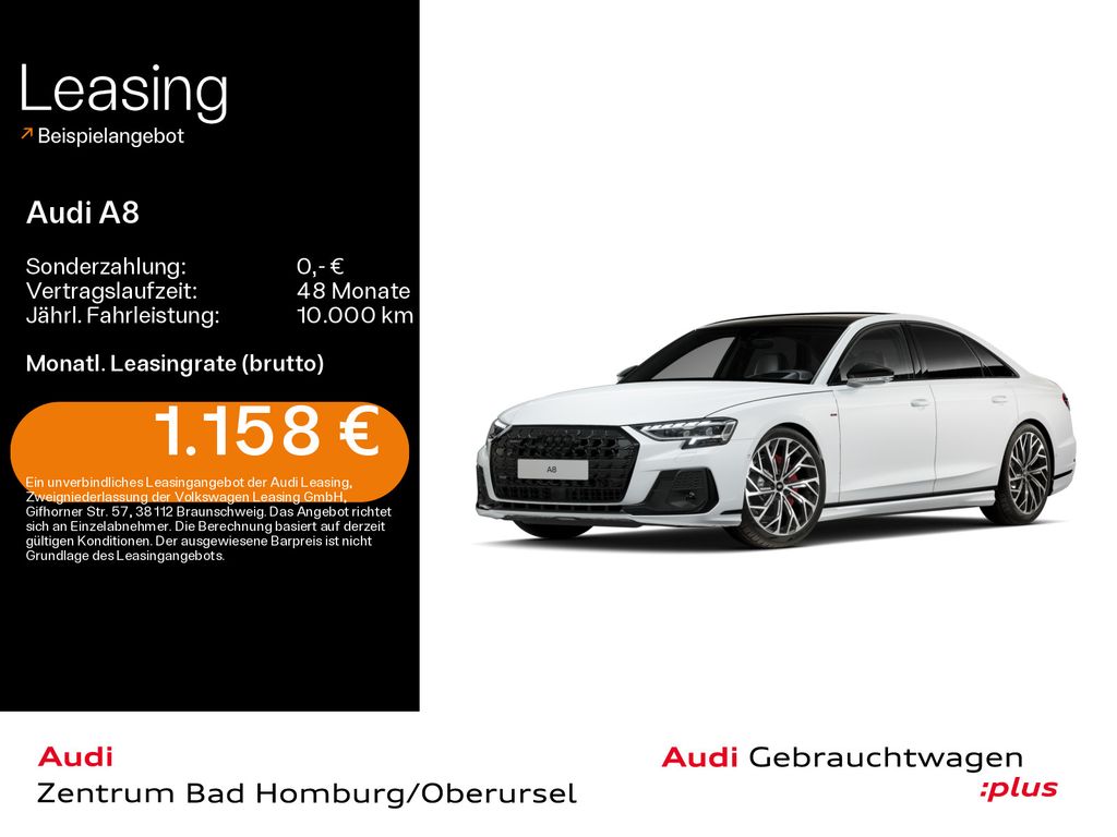 Bild des Angebotes Audi A8 50 TDI qu 2xs S line tip*Air*B&O*HUD*Pano*Sta