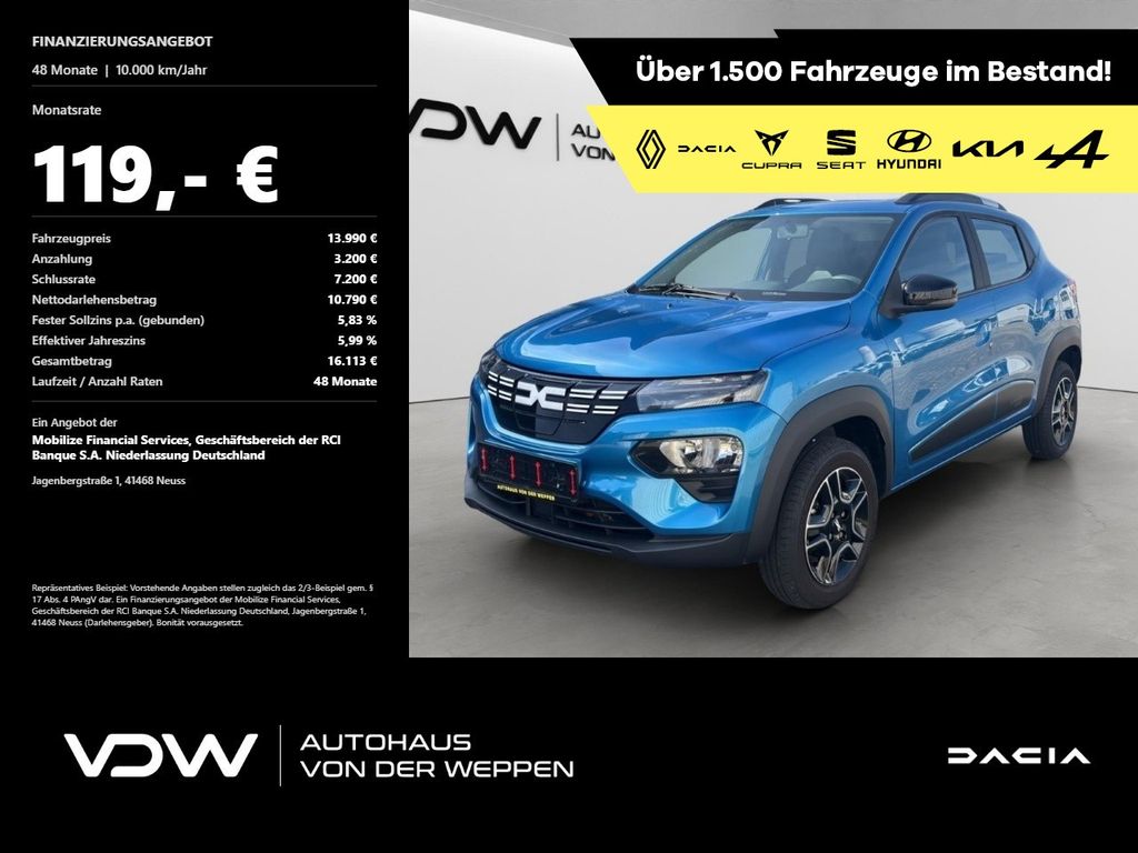 Bild des Angebotes Dacia Spring Electric Essential