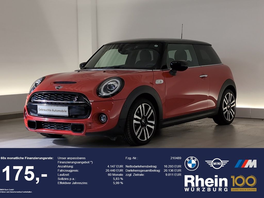 Bild des Angebotes MINI Cooper S 3-Türer Navi/LED/RFK/SHZ/Apple/PDC v+h