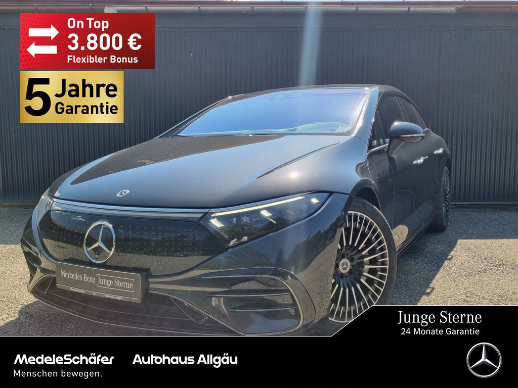 Bild des Angebotes Mercedes-Benz EQS 580 4M AMG Night 21" MASSGE Pano HYPER Nappa