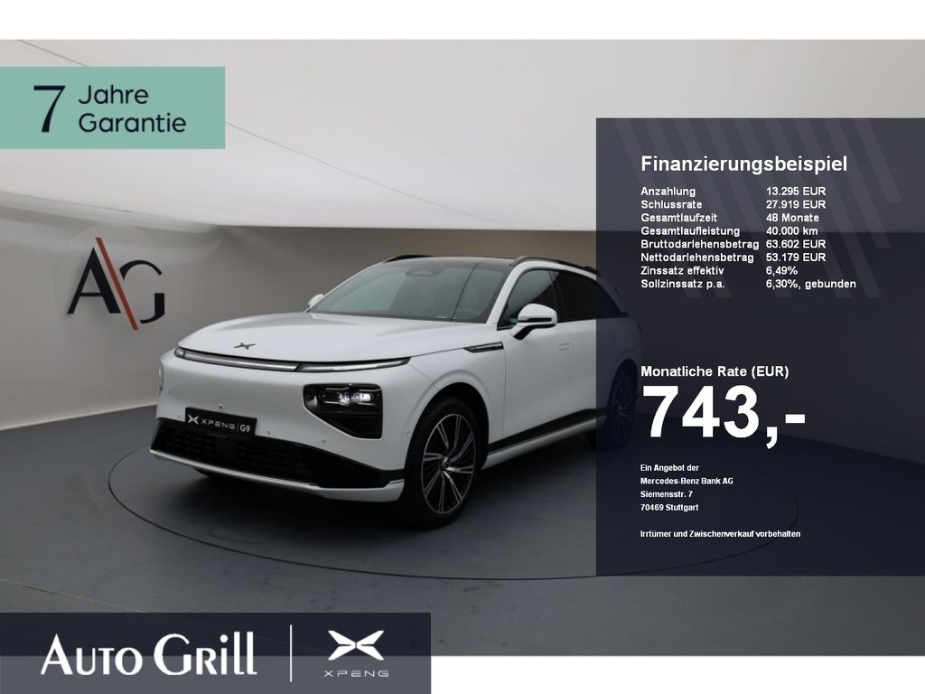 Bild des Angebotes XPENG G9 2025 AWD Performance AHK PremiumP CarPlay ACC