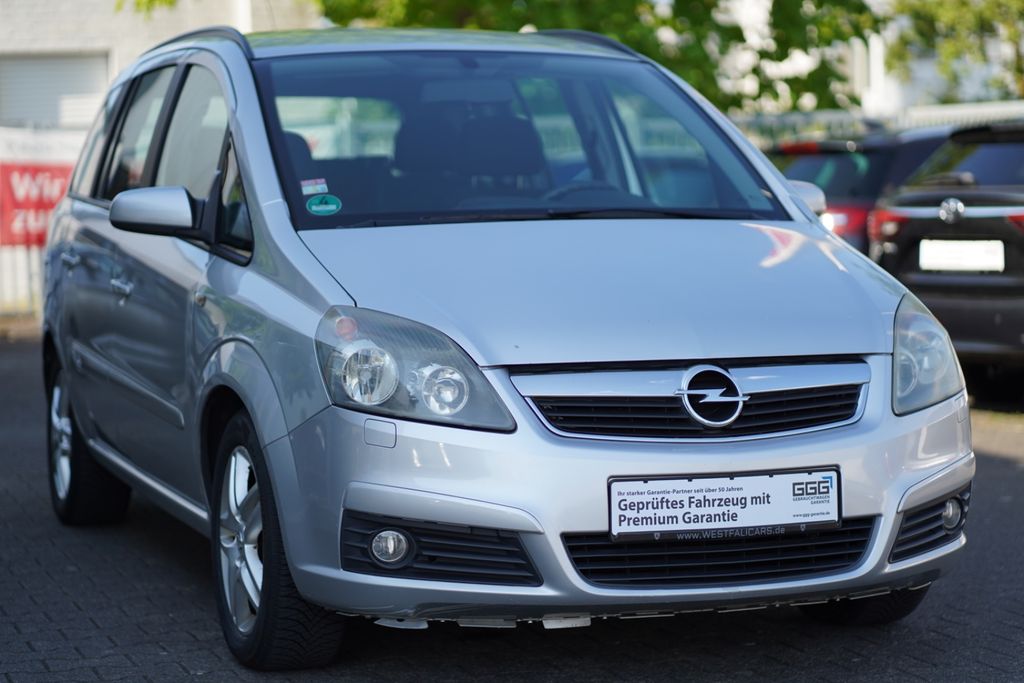 Bild des Angebotes Opel Zafira B Edition LPG Gas 7-Sitzer Klima 2.Hand