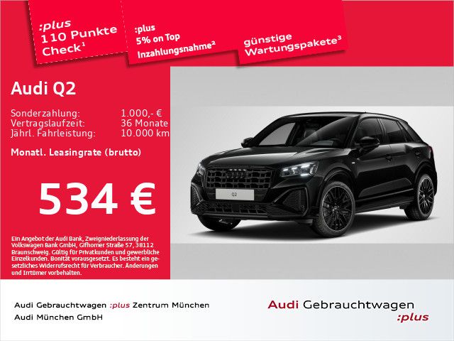 Bild des Angebotes Audi Q2 35 TFSI S tronic S line Virtual/LED