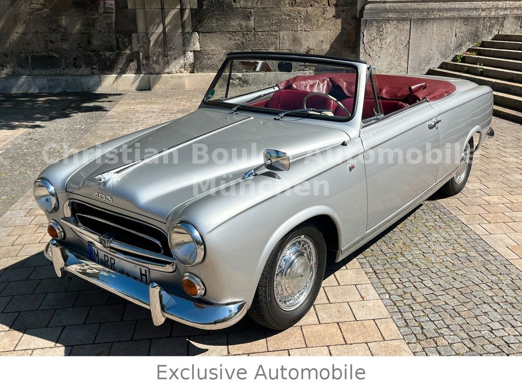 Peugeot 403 Grand Luxe Décapotable Columbo Cabrio