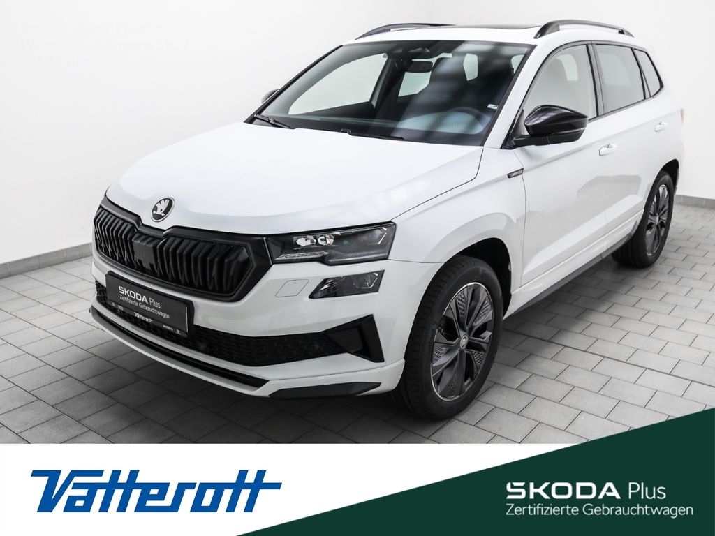 Bild des Angebotes Skoda Karoq Sportline 2.0 TSI DSG 4x4 AHK Navi Pano Ka