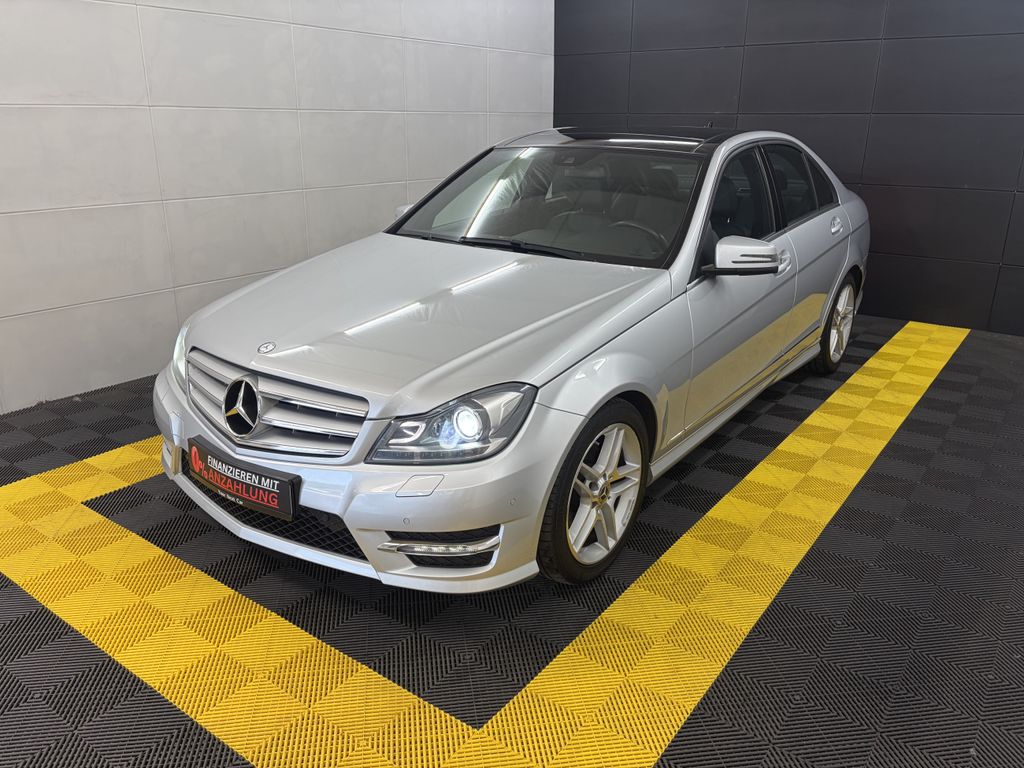 Bild des Angebotes Mercedes-Benz C 200 CGI AMG-Line Pano+Bi-Xenon+Leder+PTS+SRS