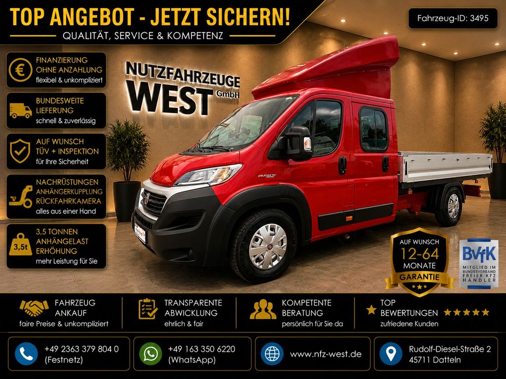 Bild des Angebotes Fiat Ducato Maxi DoKa Pritsche*L5*1.Hand*Garantie*