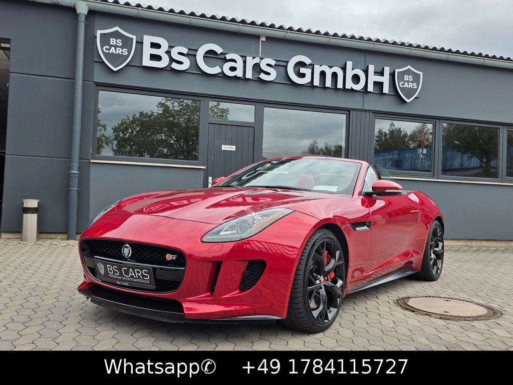 Bild des Angebotes Jaguar F-Type Cabriolet V8 S*ALL in RED*EXCLUSIVE*