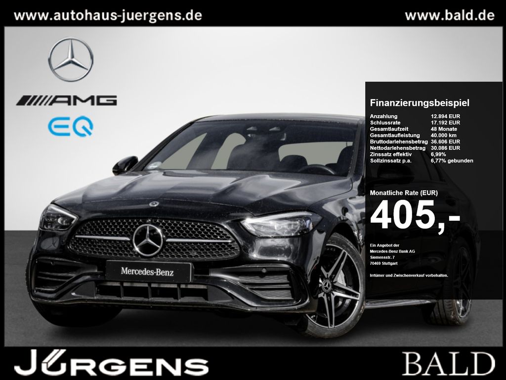 Bild des Angebotes Mercedes-Benz C 180 AMG-Sport/Pano/360/Burm/StdHz/DIGITAL/Memo