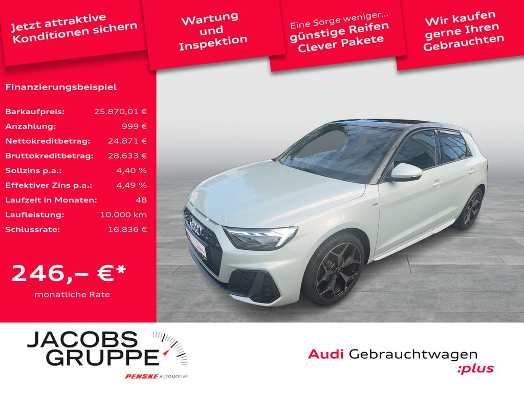 Bild des Angebotes Audi A1 Sportback 25TFSI 2xS line/S-Sitze/ACC/LED/18Z